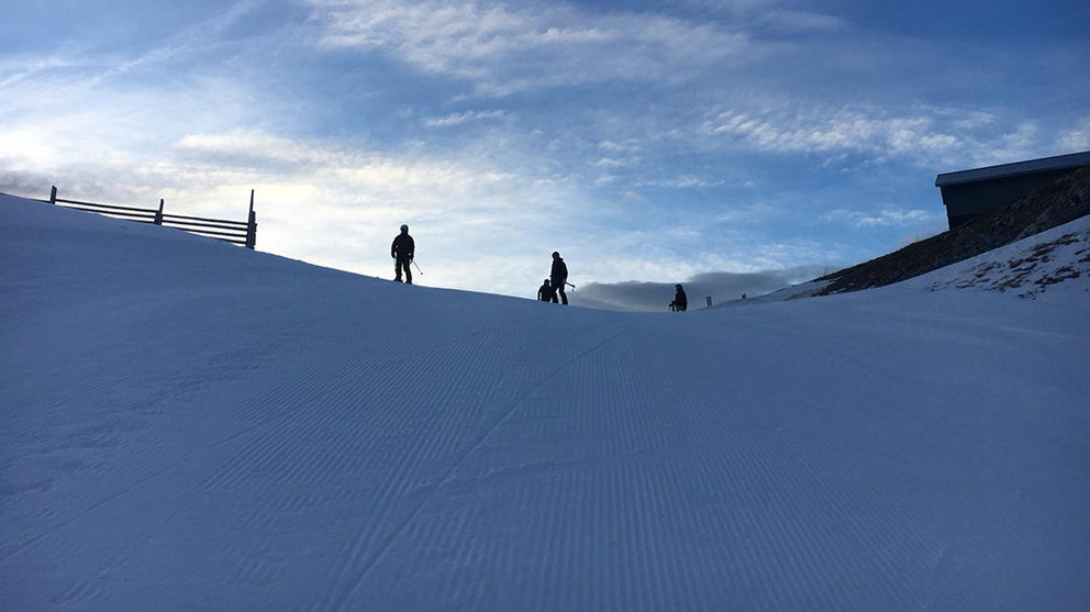 Imagen de la estación de esquí de Candanchú IMAGEN CEDIDA