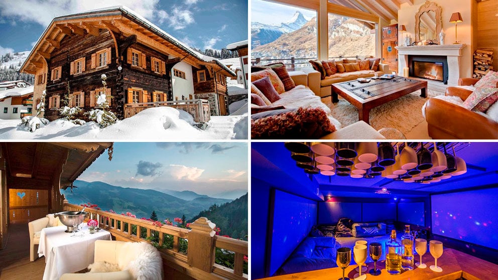 Imágenes de algunos de los alojamientos del catálogo de Holidu para una escapada invernal en los Alpes Fotos HOLIDU