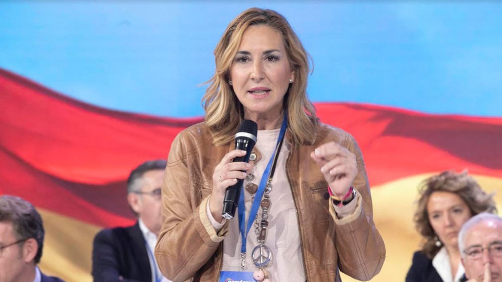 Ana Beltrán, en la convención del PP en Madrid. CEDIDA