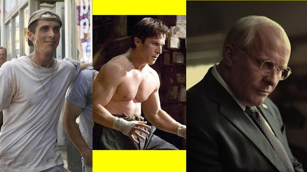 Tres interpretaciones diferentes del actor Christian Bale