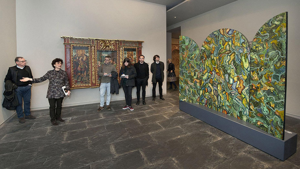 El arte contemporáneo cobra protagonismo en la renovada exposición permanente del Museo de Navarra EUROPA PRESS