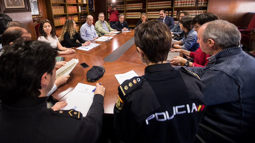 Constitución de la comisión de coordinación contra la violencia de género en Navarra, impulsada por el Consejo General del Poder Judicial (13). IÑIGO ALZUGARAY