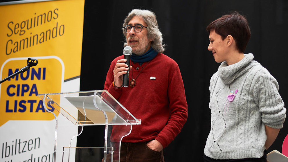 Aranzadi presenta su candidatura al Ayuntamiento de Pamplona. PABLO LASAOSA 1