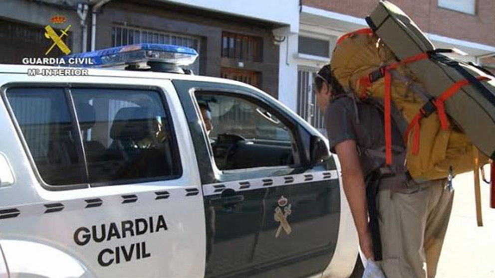 Actuaciones de la Guardia Civil en el Camino de Santiago (7) GUARDIA CIVIL