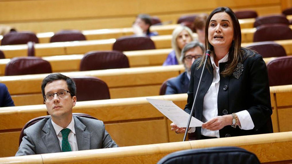 Cristina Sanz, la senadora navarra del PP CEDIDA