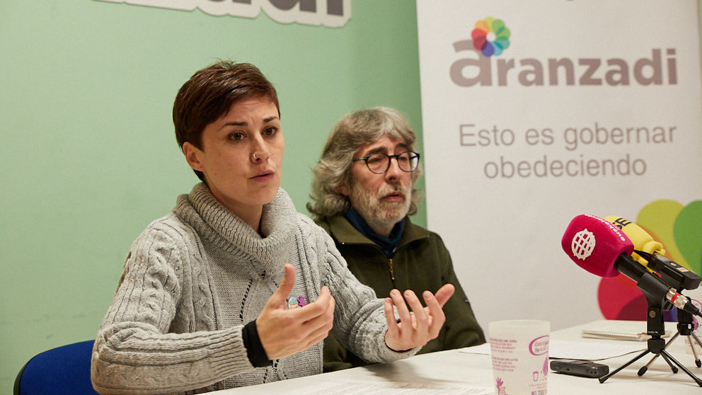 La iniciativa Aranzadi-Municipalistas presenta la apertura del proceso de primarias de cara a las elecciones al Ayuntamiento de Pamplona (05). IÑIGO ALZUGARAY