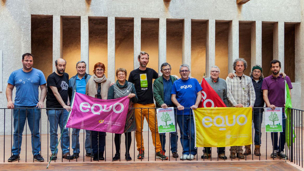 Participantes en la III Asamblea de Equo en Navarra CEDIDA
