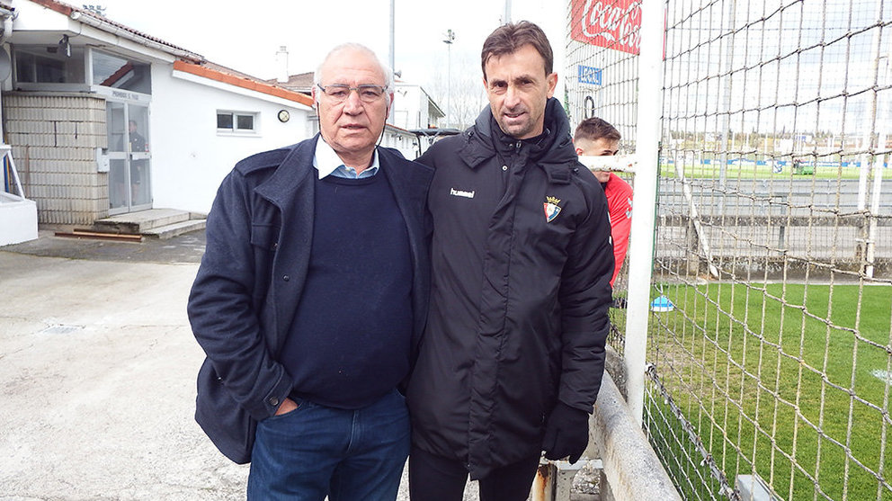 Luis Sánchez Rubio y Santiago Castillejo en Tajonar