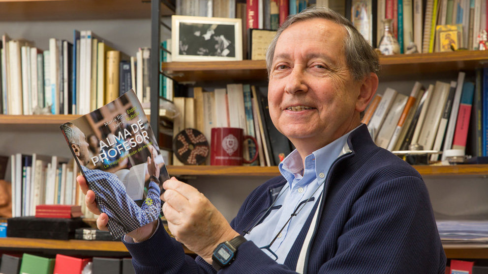 Jaime Nubiola, profesor de la Universidad de Navarra, publica ‘Alma de profesor. CEDIDA