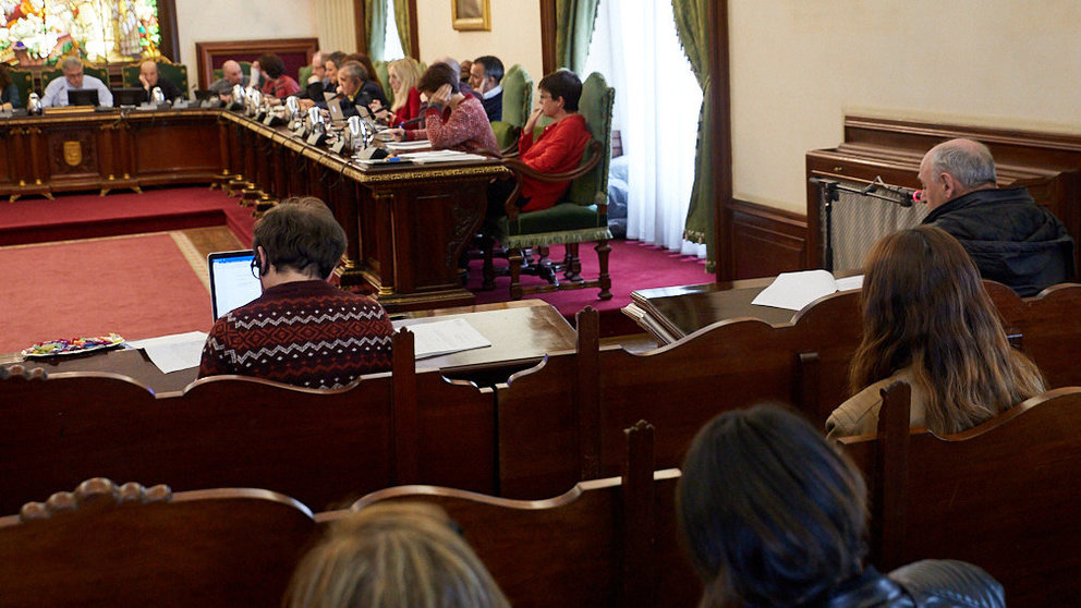 Último pleno ordinario de esta legislatura en el Ayuntamiento de Pamplona (38). IÑIGO ALZUGARAY
