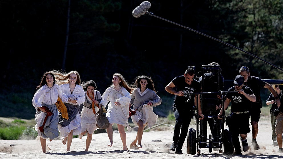 La película Akelarre, del director Pablo Agüero, comienza en Vizcaya su rodaje que se desplazará posteriormente al norte de Navarra IMAGEN CEDIDA