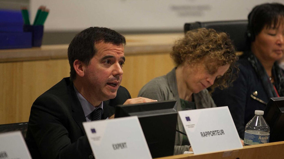 El delegado del Gobierno de Navarra en Bruselas, Mikel Irujo EUROPA PRESS
