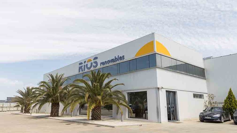 Imagen de la empresa Ríos Renovables en Fustiñana. CEDIDA