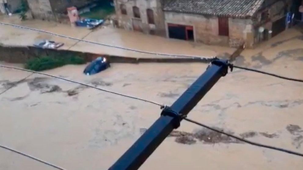 Inundaciones en Tafalla