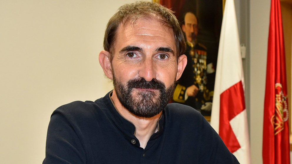 Rafael Huarte, nuevo presidente de Cruz Roja Navarra. CEDIDA