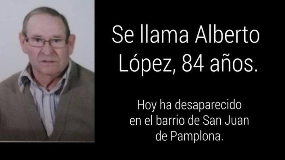 Desaparecido en Pamplona