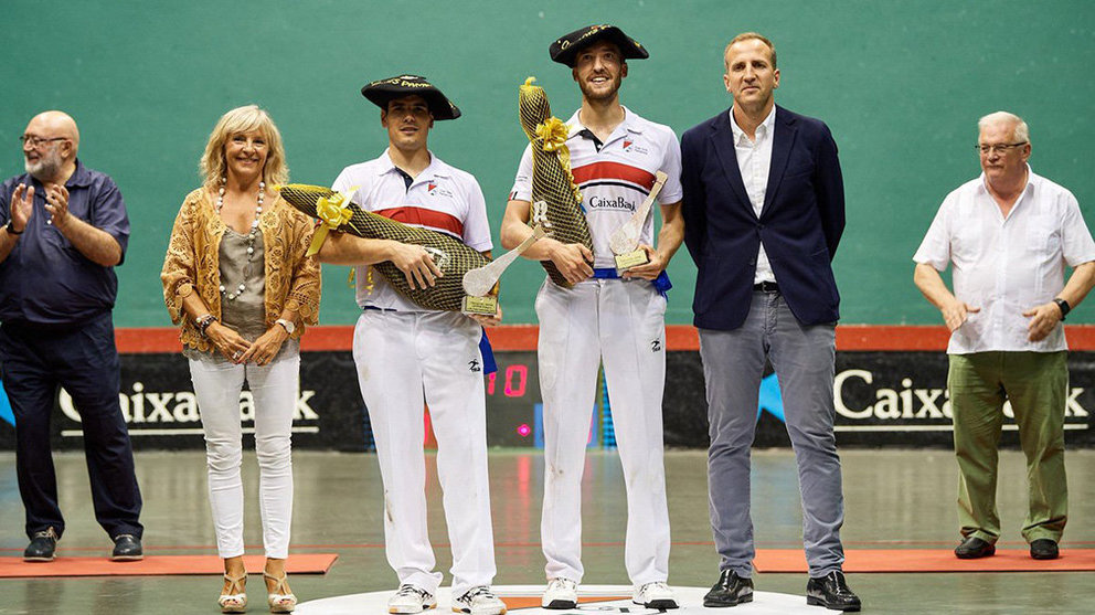 Los vencedores del torneo del Jamón 2019 en el club de tenis Pamplona. @Tenis_pamplona