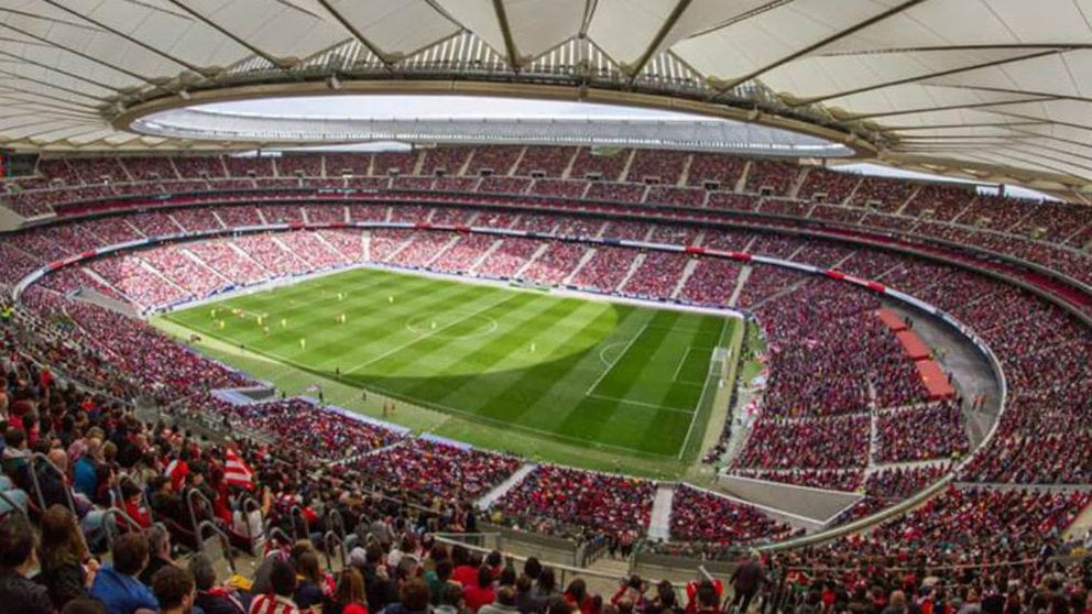Estadio Wanda Metropolitano, durante un evento deportivo EFE