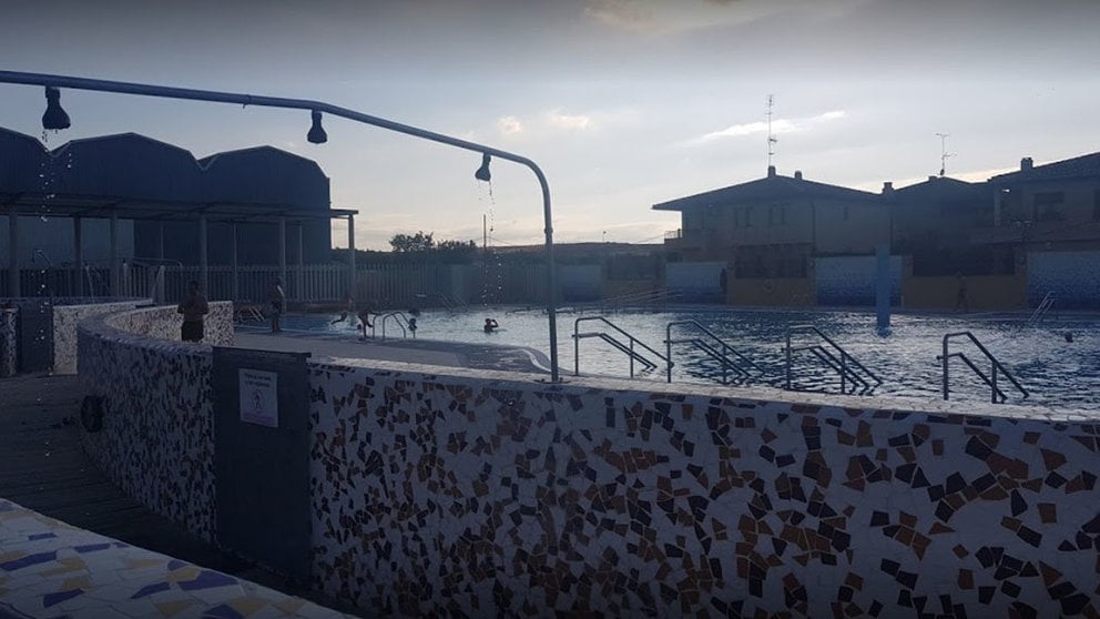 Imagen de las piscinas municipales de Castejón. ARCHIVO
