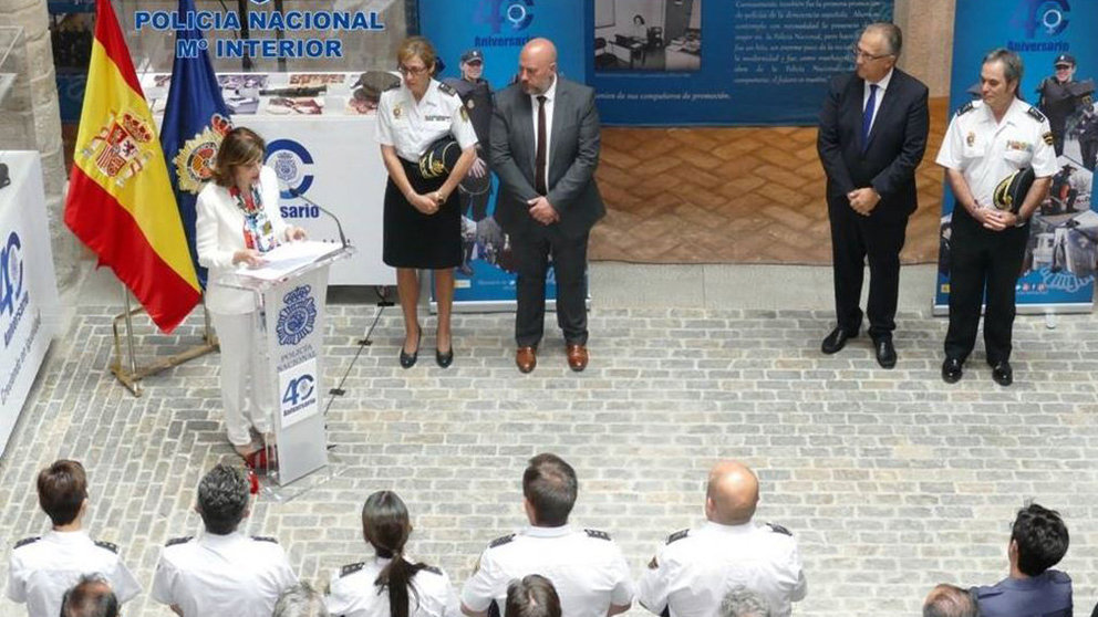 Exposición en Pamplona sobre la figura de la mujer en la Policía Nacional POLICÍA NACIONAL