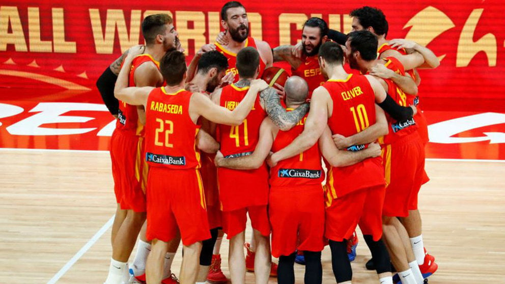 La selección española de baloncesto celebra su segundo Mundial EL ESPAÑOL