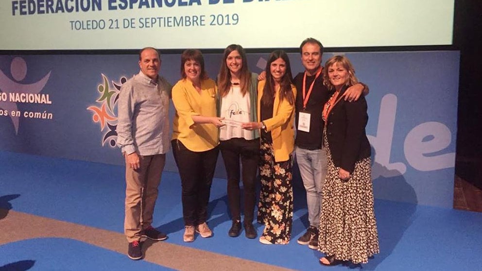 Premio en Toledo para la Asociación Navarra de Diabetes CEDIDA