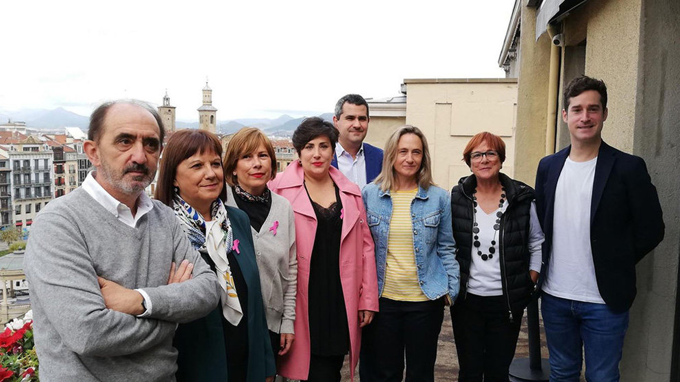 Geroa Bai presenta en Pamplona sus candidaturas para el Congreso y el Senado, con María Solana y Esther Creames como cabezas de lista EUROPA PRESS