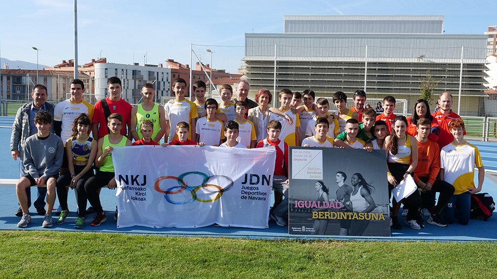 Participantes en los Juegos Deportivos de Navarra. Navarra.es