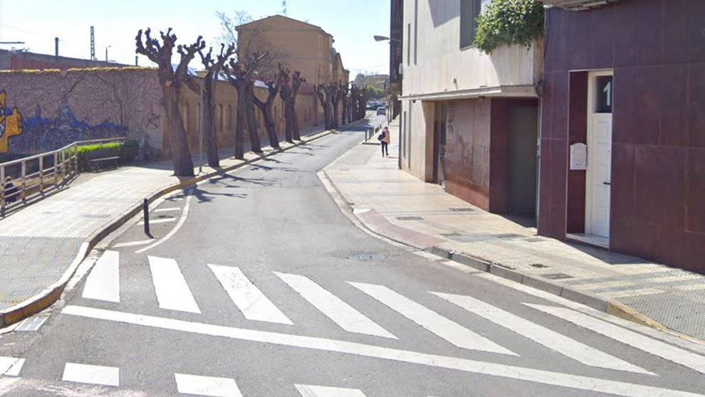 Imagen de archivo de la calle Frauca en Tudela ARCHIVO