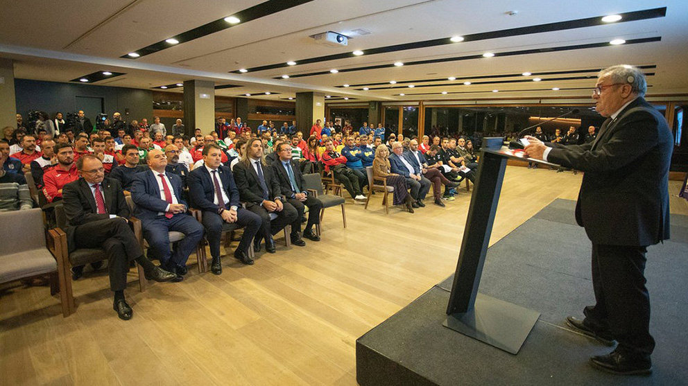 Reunión anual de Osasuna con sus clubes convenidos. @CAOsasuna.