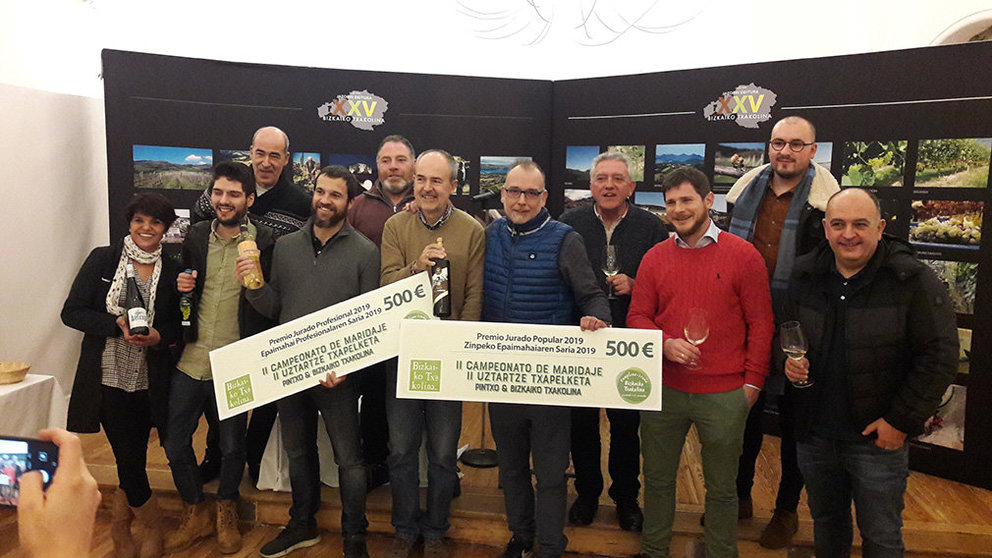 Entrega de premios del II Campeonato de Pinchos & Chacolí de Vizcaya CEDIDA (2)