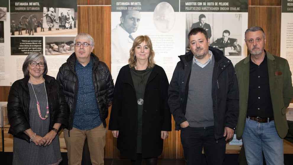 Inaugurada en Baluarte una exposición sobre el programa de eutanasia nazi dirigido a exterminar discapacitados GOBIERNO DE NAVARRA