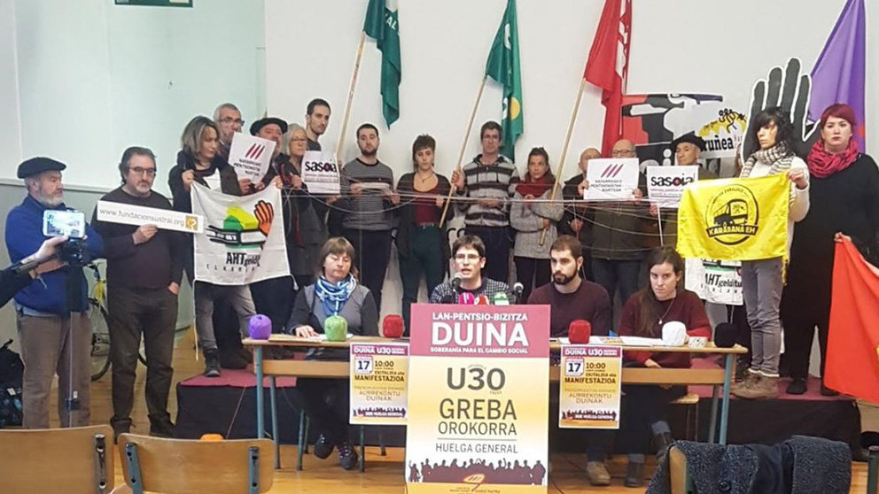 Varios sindicatos y colectivos convocan una huelga general el 30 de enero CEDIDA