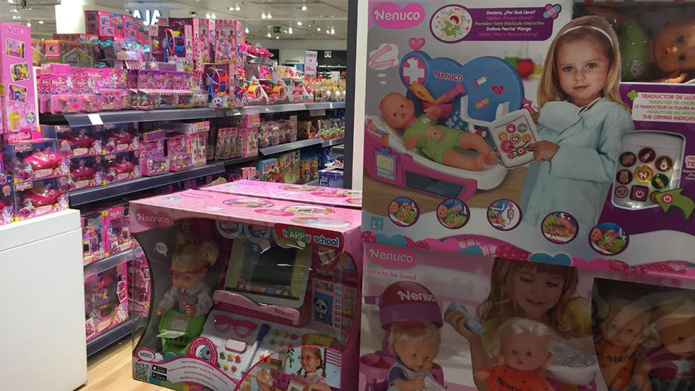 Imagen de una sección de juguetería en unos grandes almacenes EUROPA PRESS