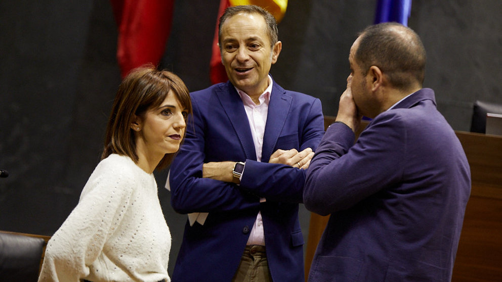 Último pleno del Parlamento de Navarra de 2019. IÑIGO ALZUGARAY