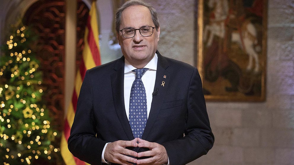 Quim Torra, hasta la fecha todavía presidente de la Generalitat.