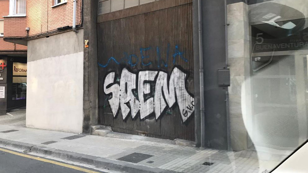 Grafitis en Pamplona (4) CEDIDA