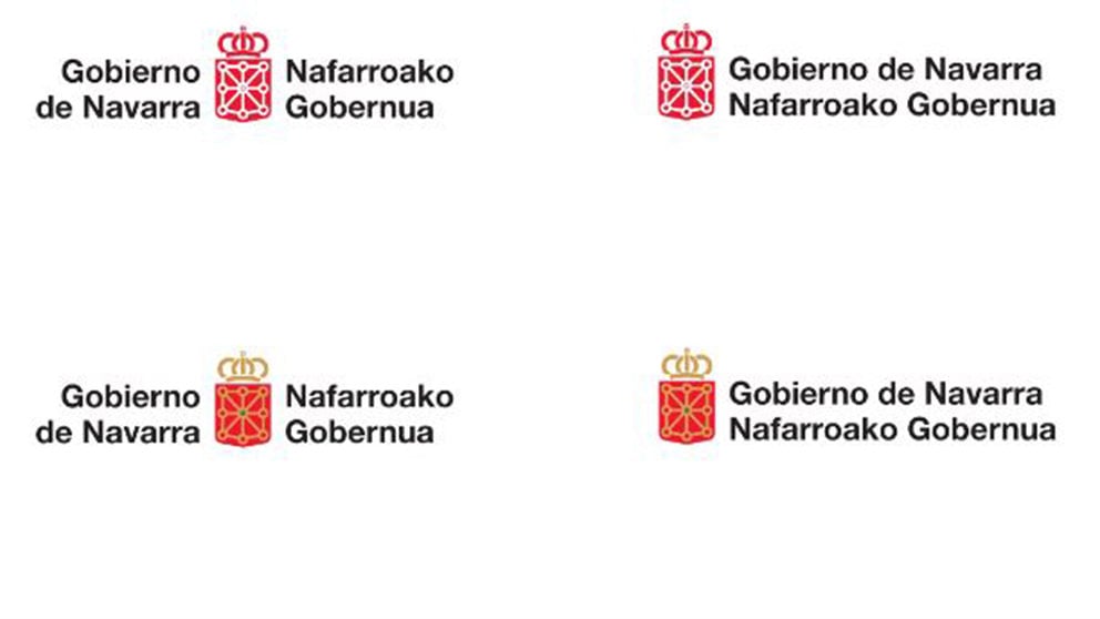 Nuevos símbolos del Gobierno de Navarra. GOBIERNO DE NAVARRA