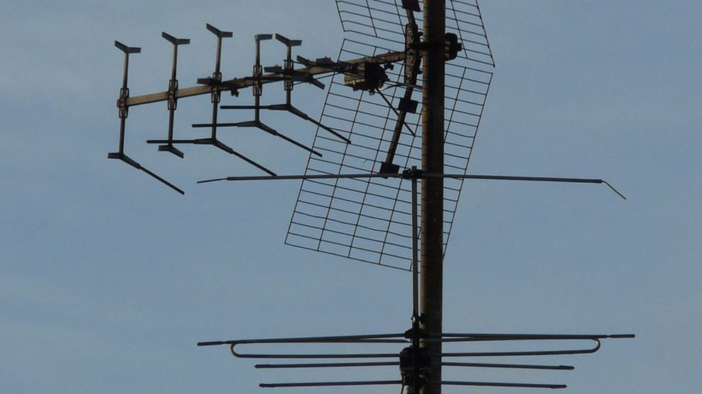 Una antena de televisión, que será necesario cambiar para la TDT ARCHIVO