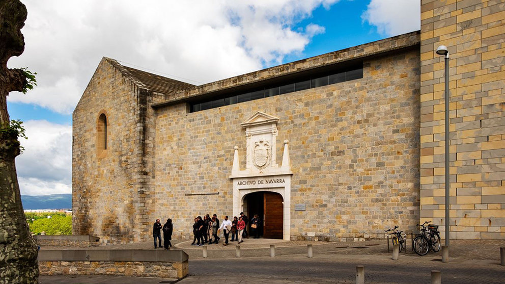 Edificio en Pamplona del Archivo de Navarra GOBIERNO DE NAVARRA