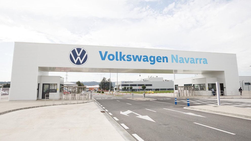 Planta de Volkswagen Navarra en Landaben. VOLKSWAGEN NAVARRA