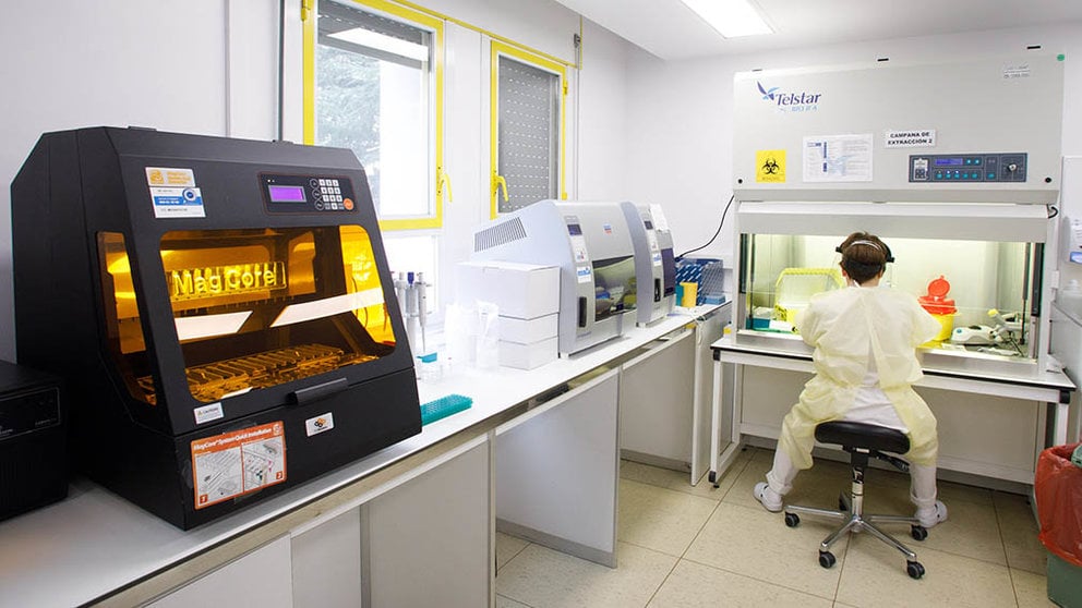 Campana para preparar la extracción de una muestra para PCR - coronavirus (2)