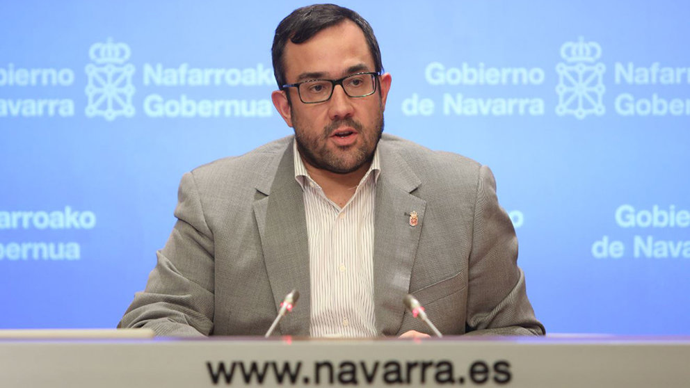 El vicepresidente primero del Gobierno foral, Javier Remírez GOBIERNO DE NAVARRA