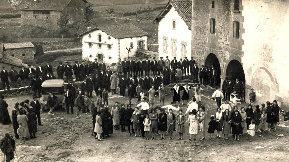 Imagen cedida del fondo de fotografías del archivo municipal de Pamplona.