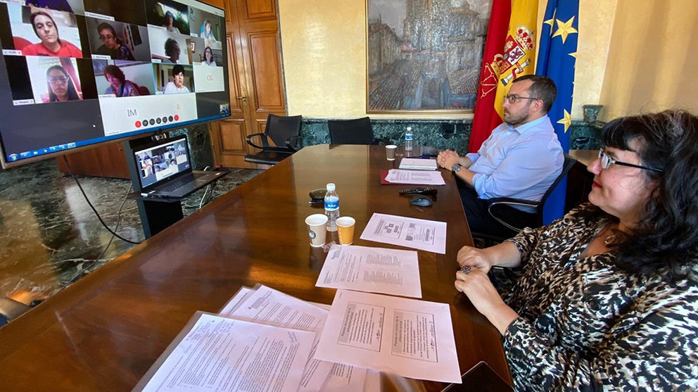 Javier Remírez participa en el Consejo Navarro de Igualdad realizado por videoconferencia - GOBIERNO DE NAVARRA.