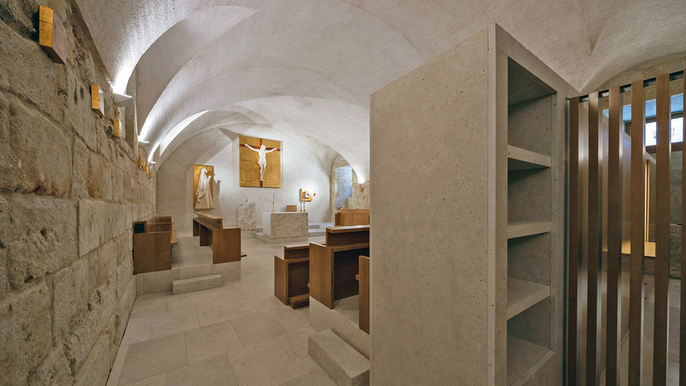 Un arquitecto navarro gana el único premio seleccionado en España al mejor espacio religioso del mundo. CEDIDA