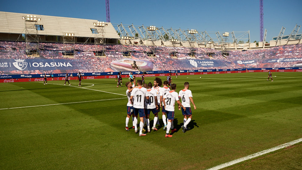 Partido entre Osasuna y Celta correspondiente a la jornada número 36 jugado en el estadio de El Sadar de Pamplona. MIGUEL OSÉS