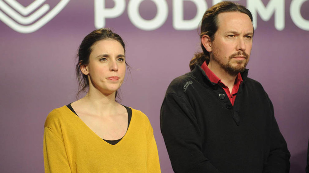 Irene Montero y Pablo Iglesias, el matrimonio de Podemos en el Gobierno de Pedro Sánchez. ARCHIVO