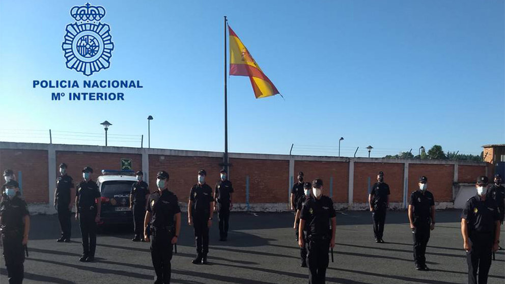 La Policía Nacional en Navarra cuenta desde el jueves 20 de agosto con el refuerzo de 21 nuevos funcionarios