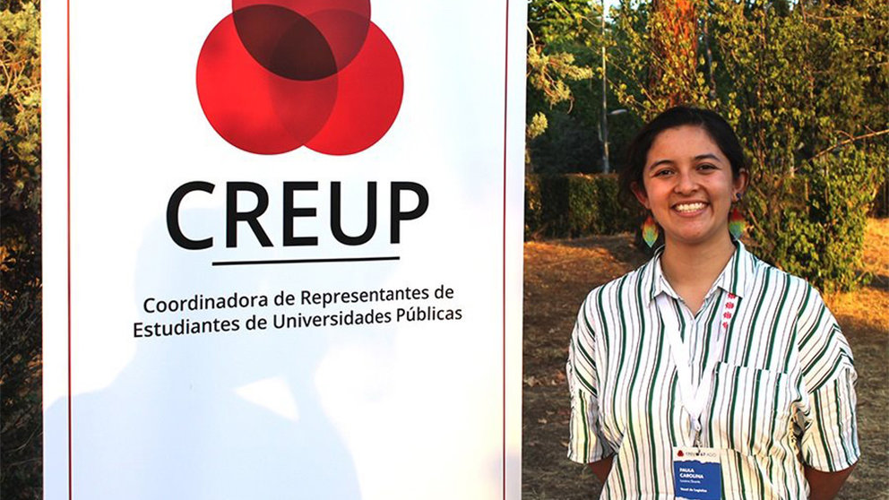 Paula Carolina Lozano Duarte (UPNA), nueva vicepresidenta de Organización de la Coordinadora de Representantes de Estudiantes de Universidades Públicas. UPNA